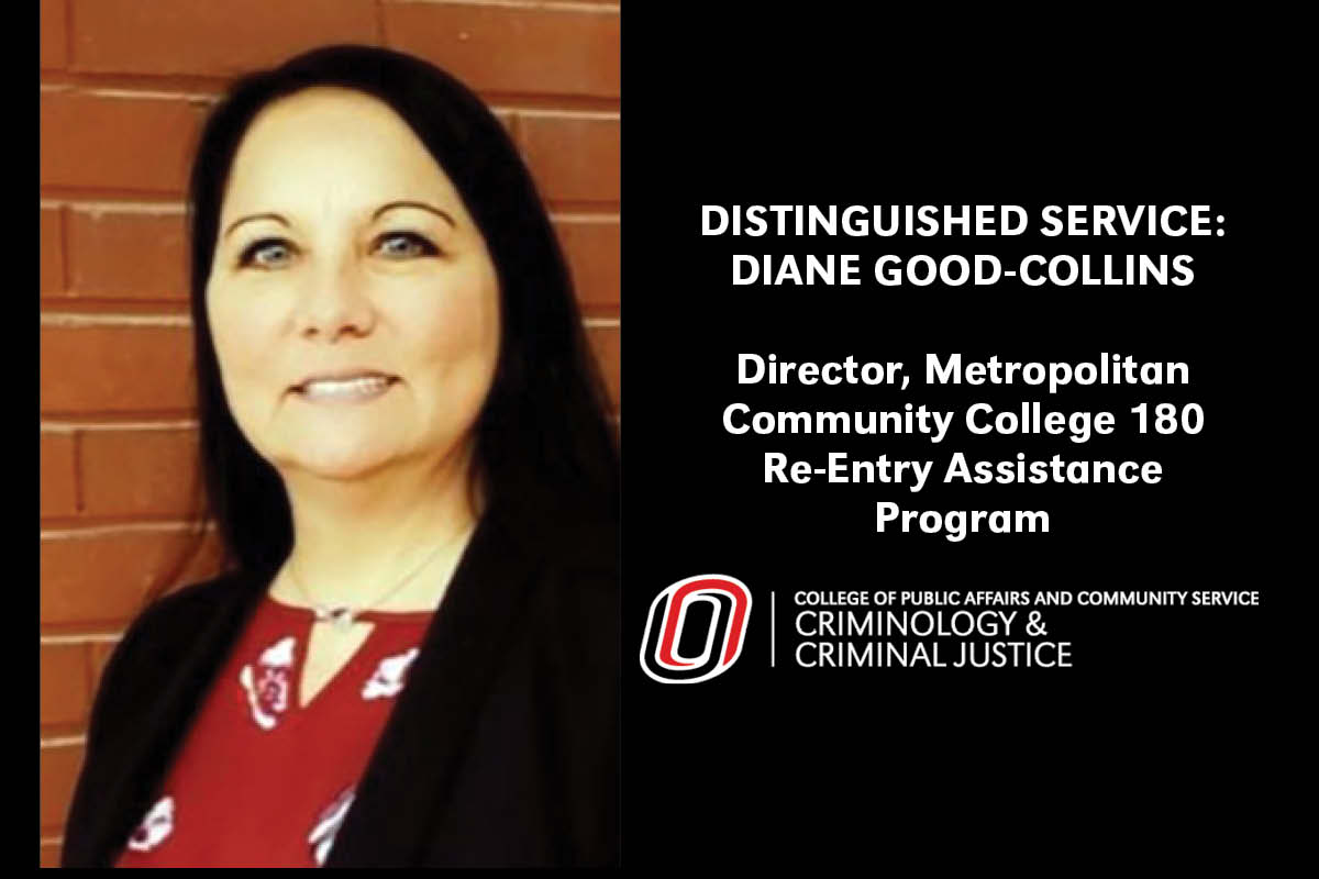 Distinguished Service – Diane Good-Collins, Director, Metropolitan Community College 180 Re-Entry Assistance Program