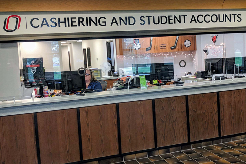 Image of the cashiering and student accounts office.