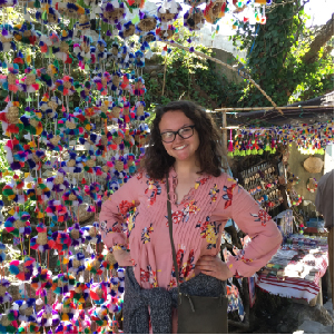 Kristen Edelman is studying in Morocco.