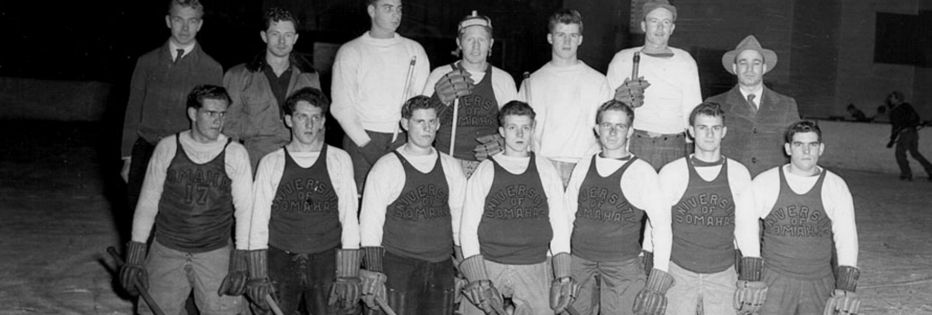 "University of Omaha" hockey in 1947