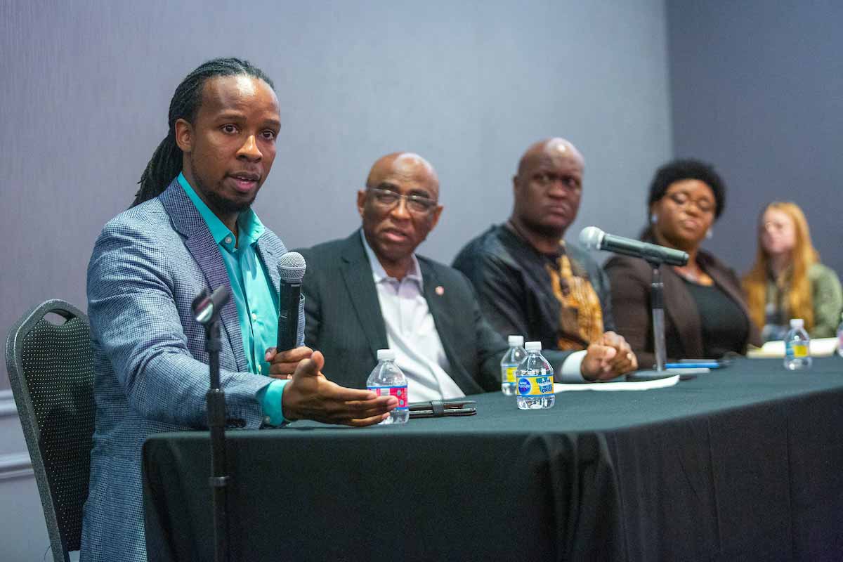 A panel of experts discuss with guest Ibram X. Kendi