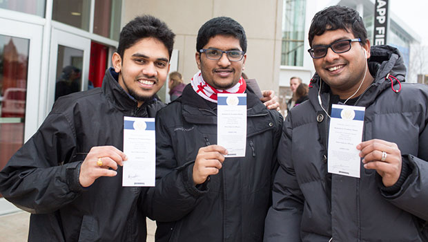 UNO students with tickets to President Obama event at Baxter