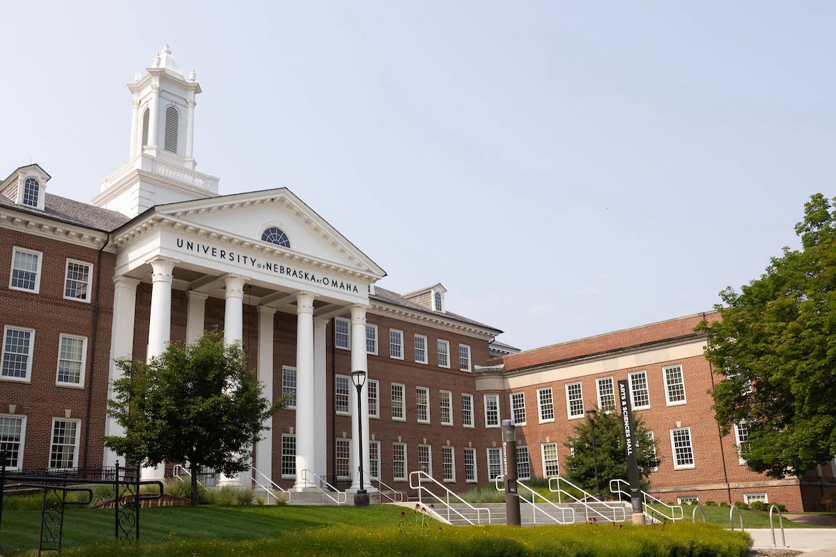 The Arts and Sciences Hall at the University of Nebraska at Omaha (UNO).