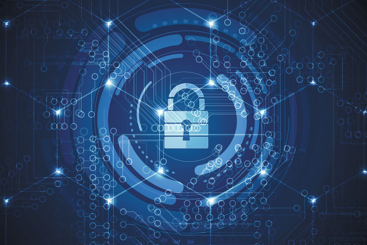 Cybersecurity image from Shutterstock