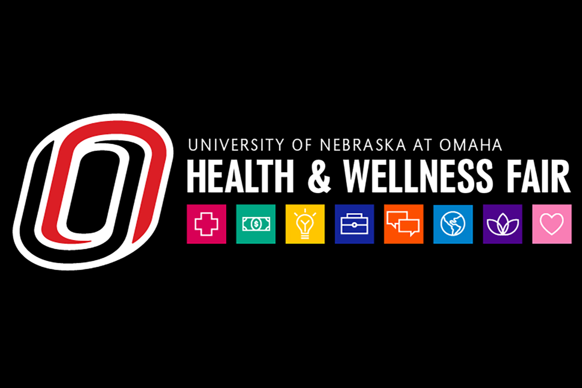 A logo for the UNO Wellness Fair