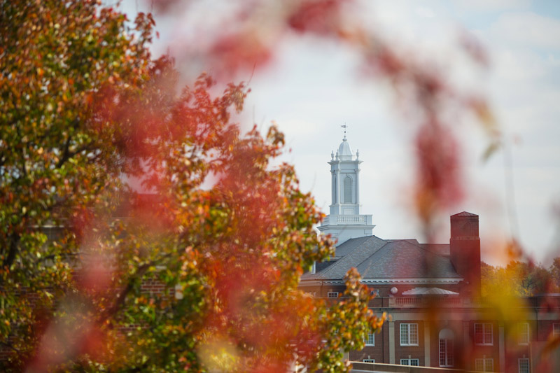 fall on the UNO campus