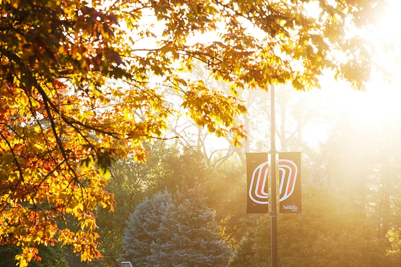 autumn on campus