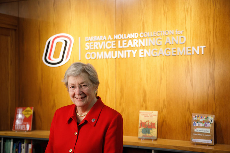 Dr. Barbara Holland at UNO