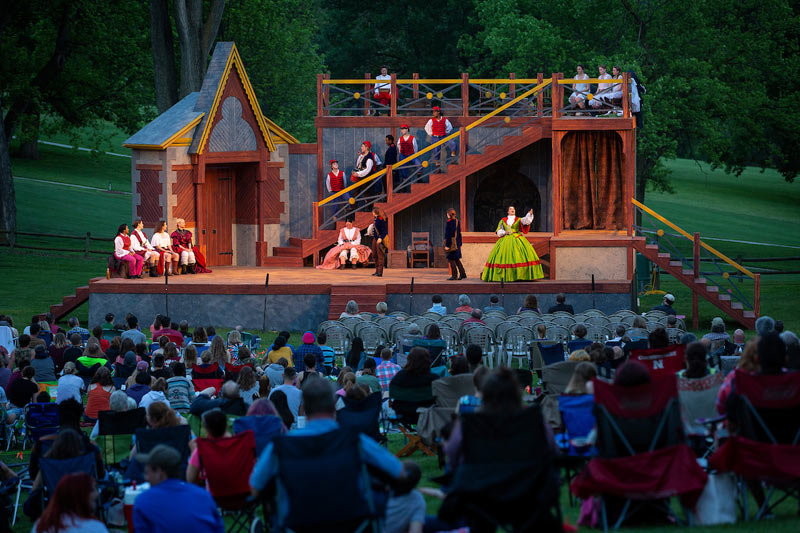 Shakespeare on the Green performance