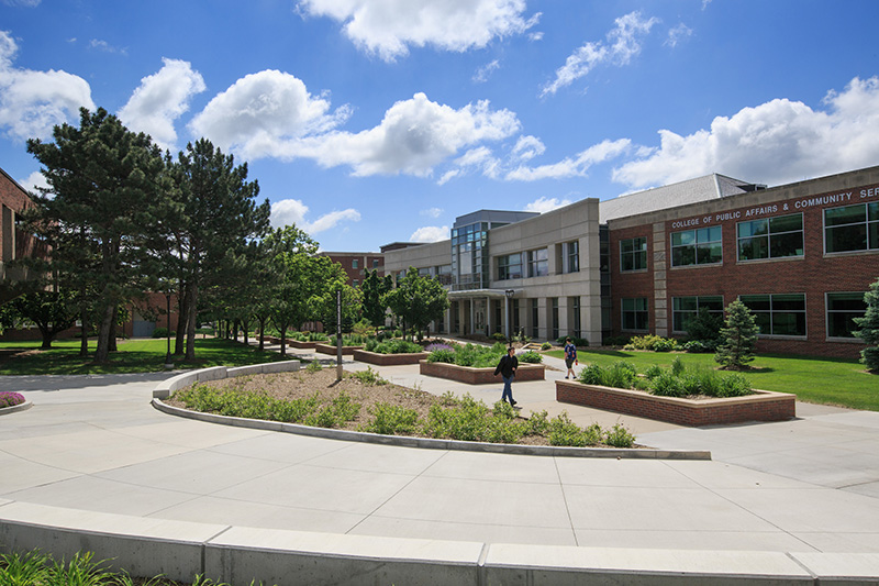 front of cpacs building