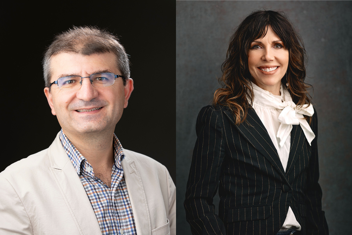 Head shot photos of Ramazan Kilinç, Ph.D., and Amy Morris, Ph.D.