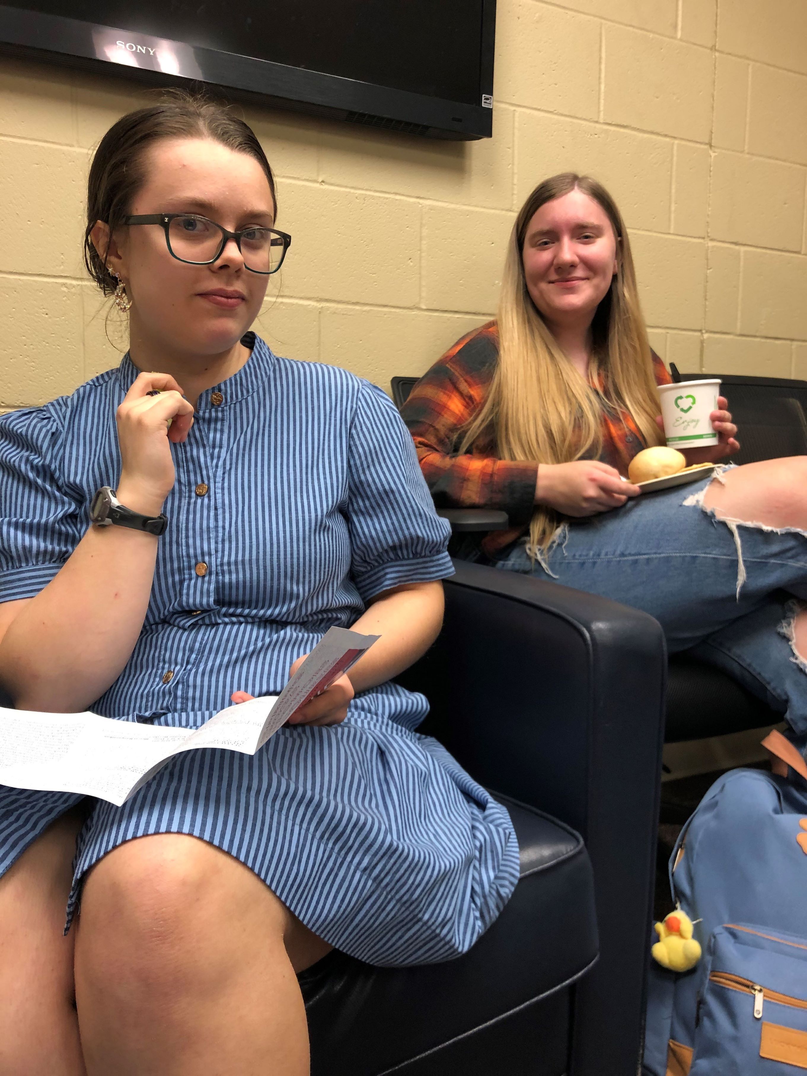 Honors Students Conversing