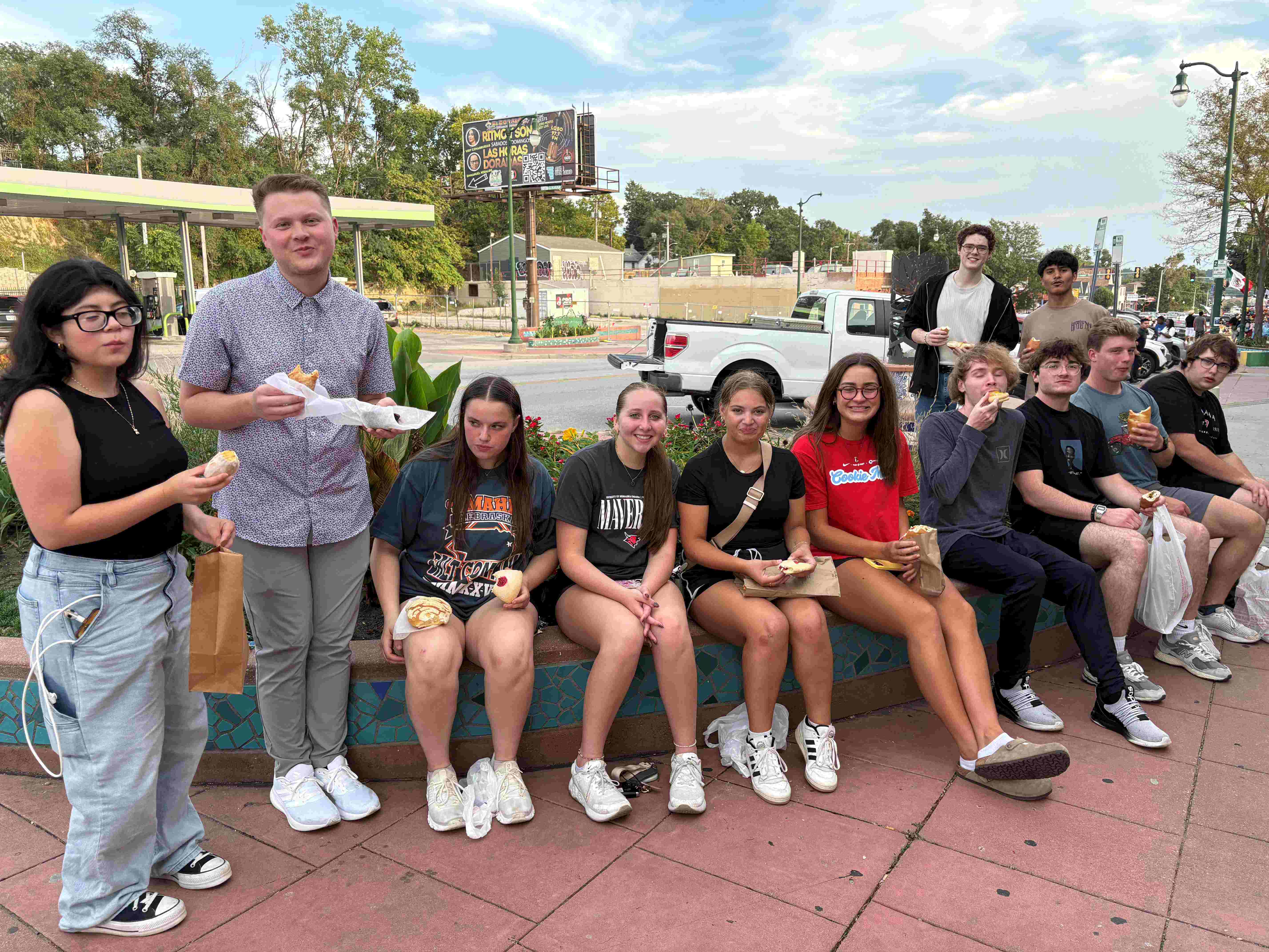 Honors Students at Museum