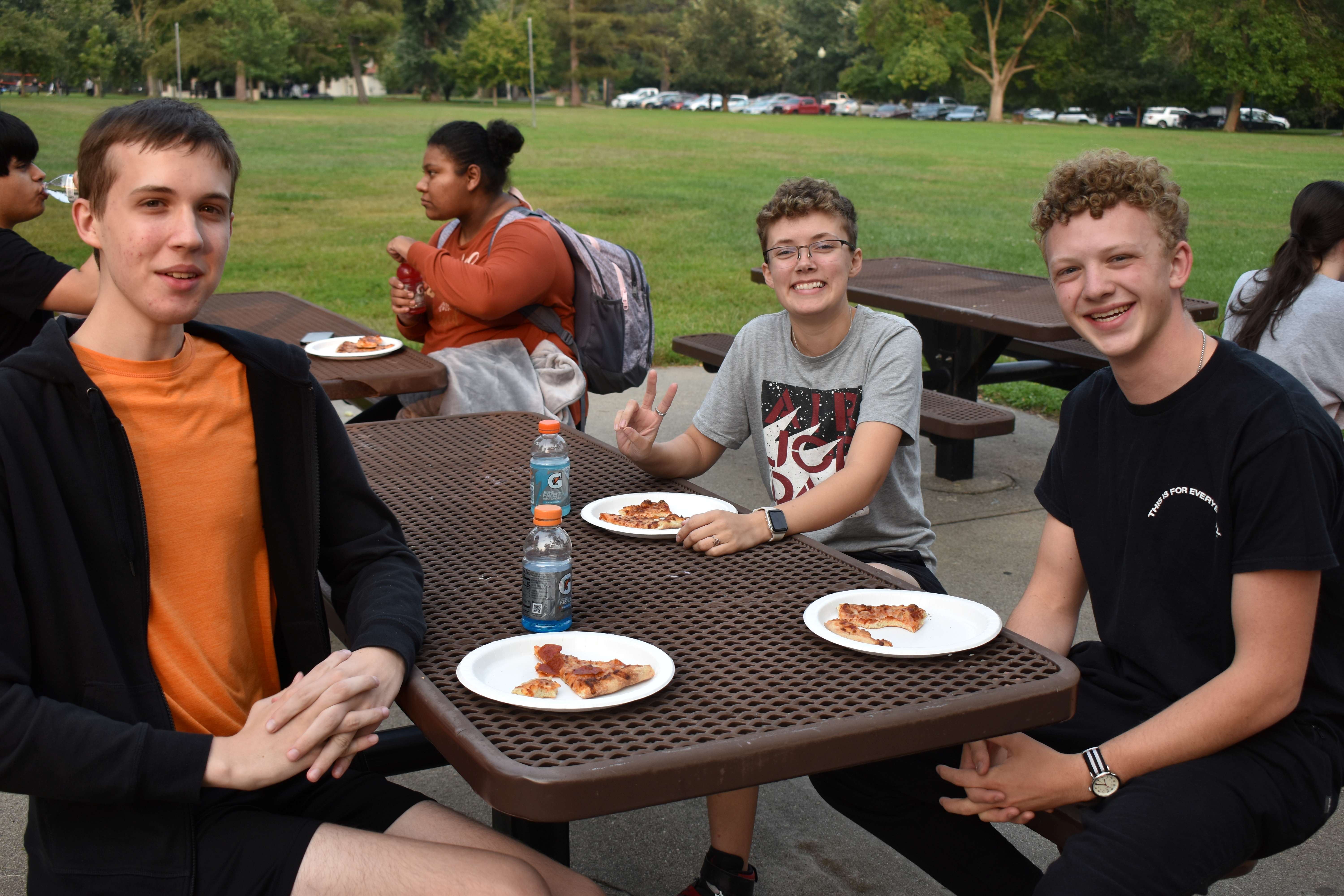 Honors students at Shadow Day Event