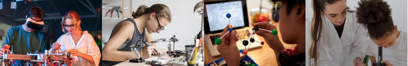 STEM Students in the classroom