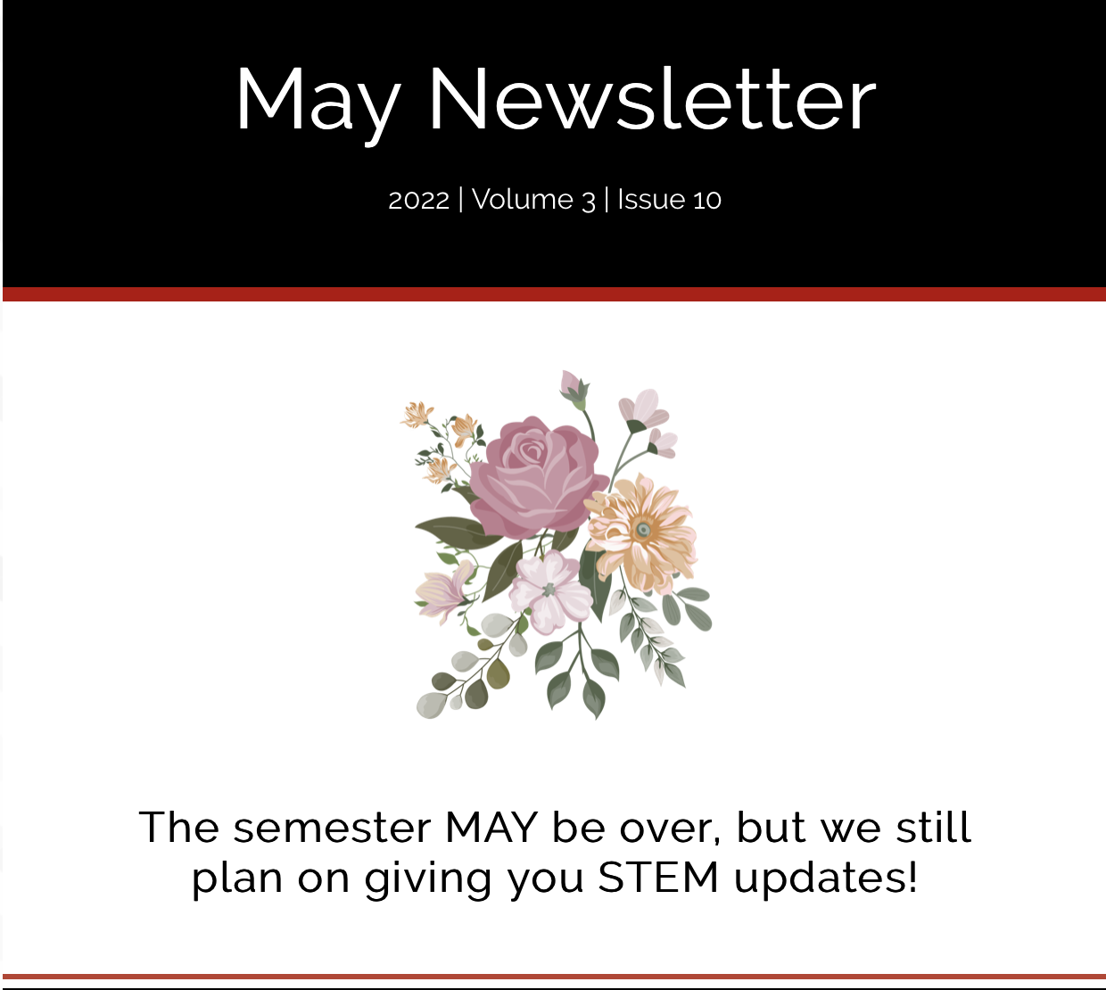 May 2022 Newsletter Cover