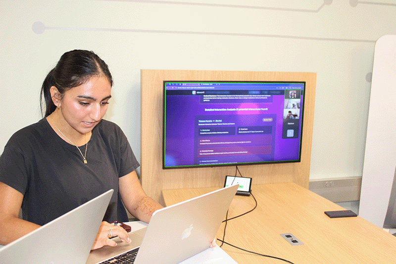 students in NextGen AI class at UNO.