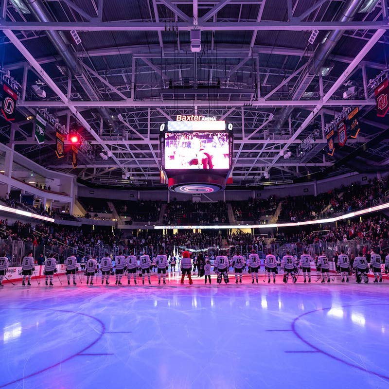 Baxter Arena Seating Chart Hockey