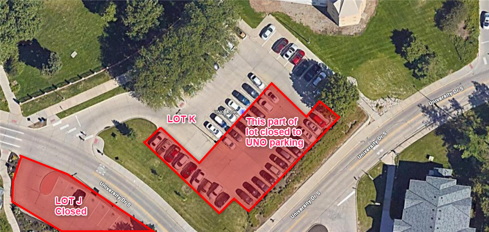diagram indicating impacted lot