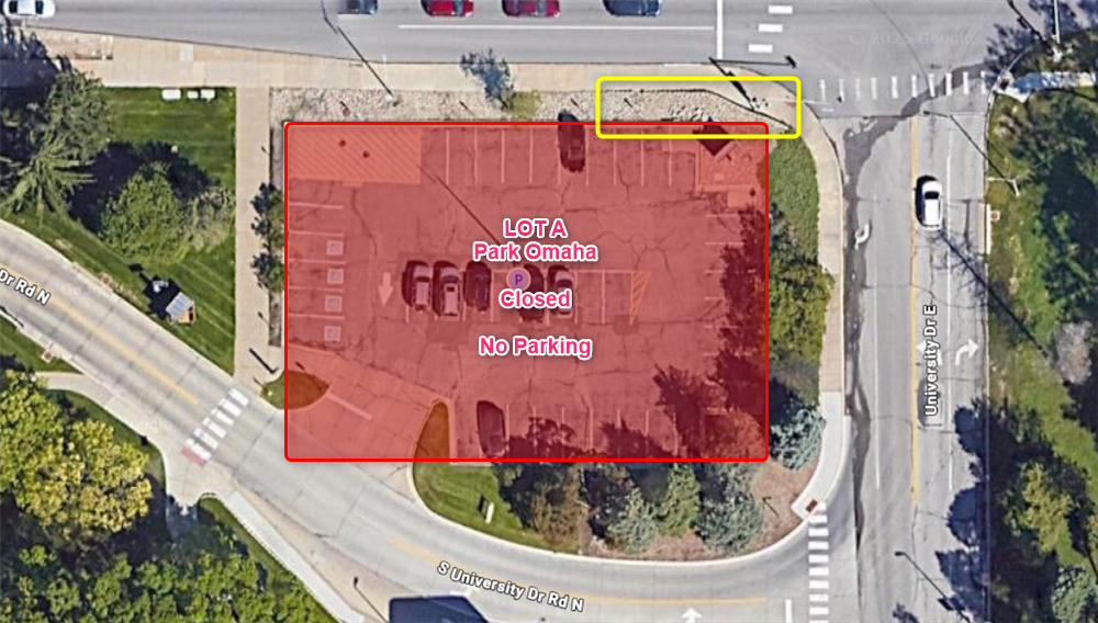 diagram of impacted lot