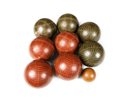 bocce balls.