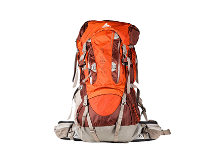 internal frame backpack.