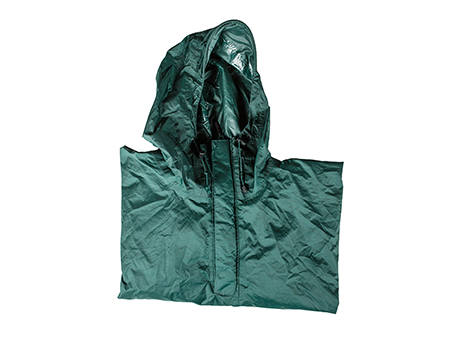 rain poncho.