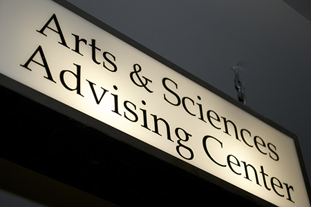 advising sign