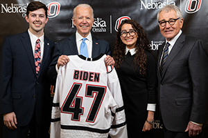 Joe Biden and Chuck Hagel