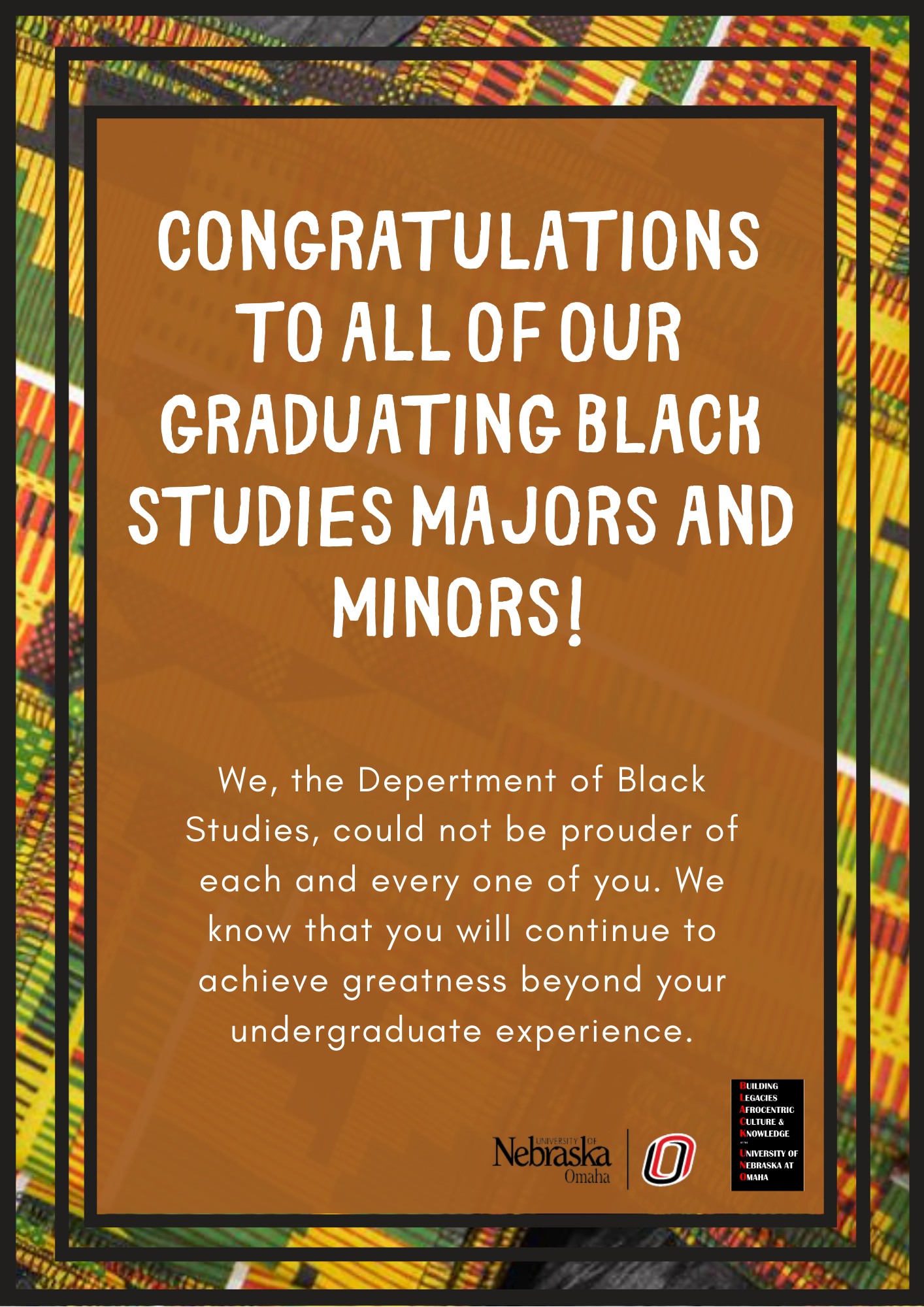 Black Studies University Of Nebraska Omaha