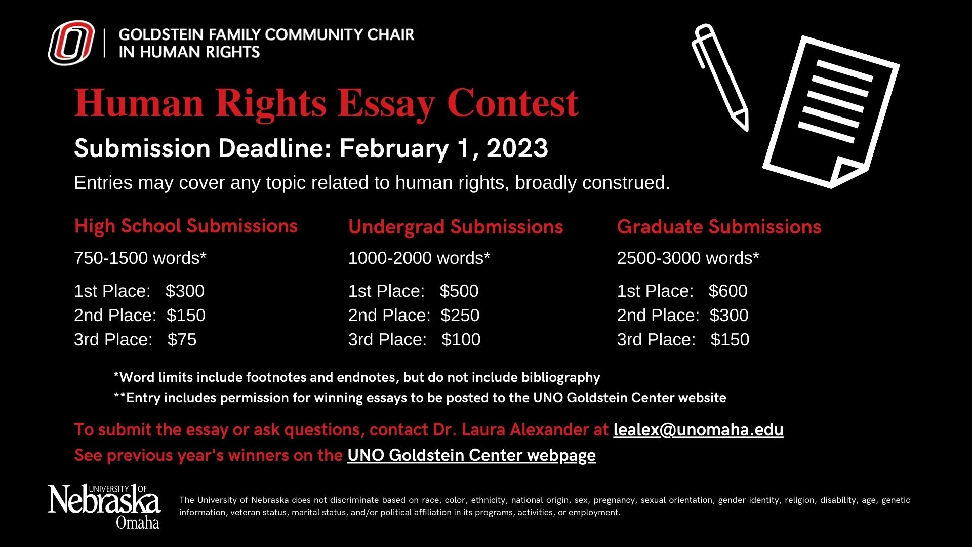 kemper human rights essay contest 2021