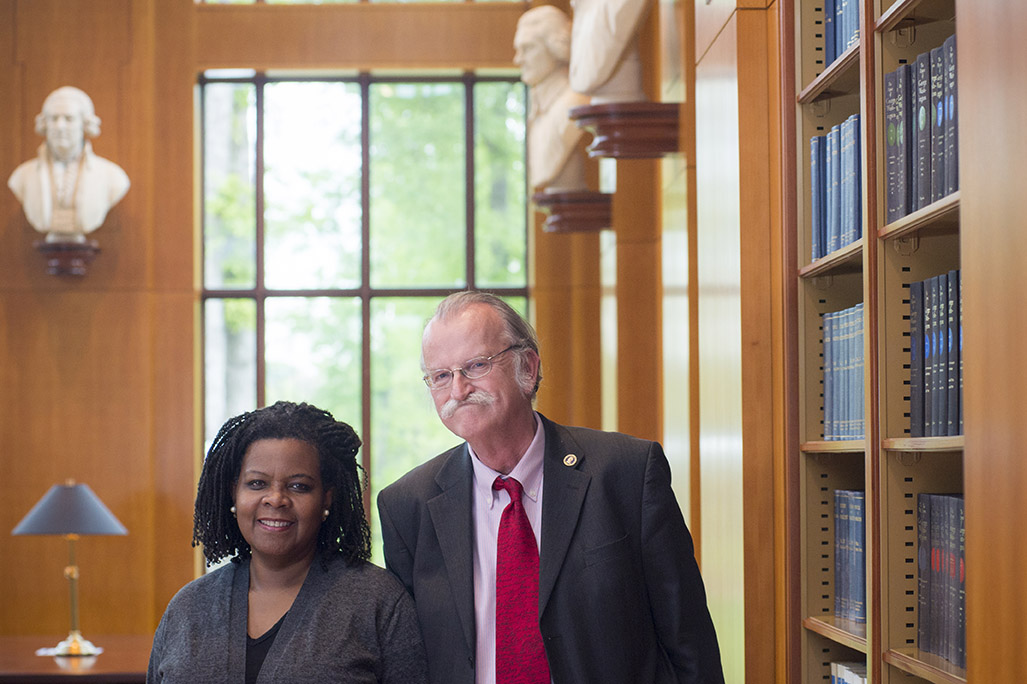 Professors Annette Gordan-Reed and Peter Onuf