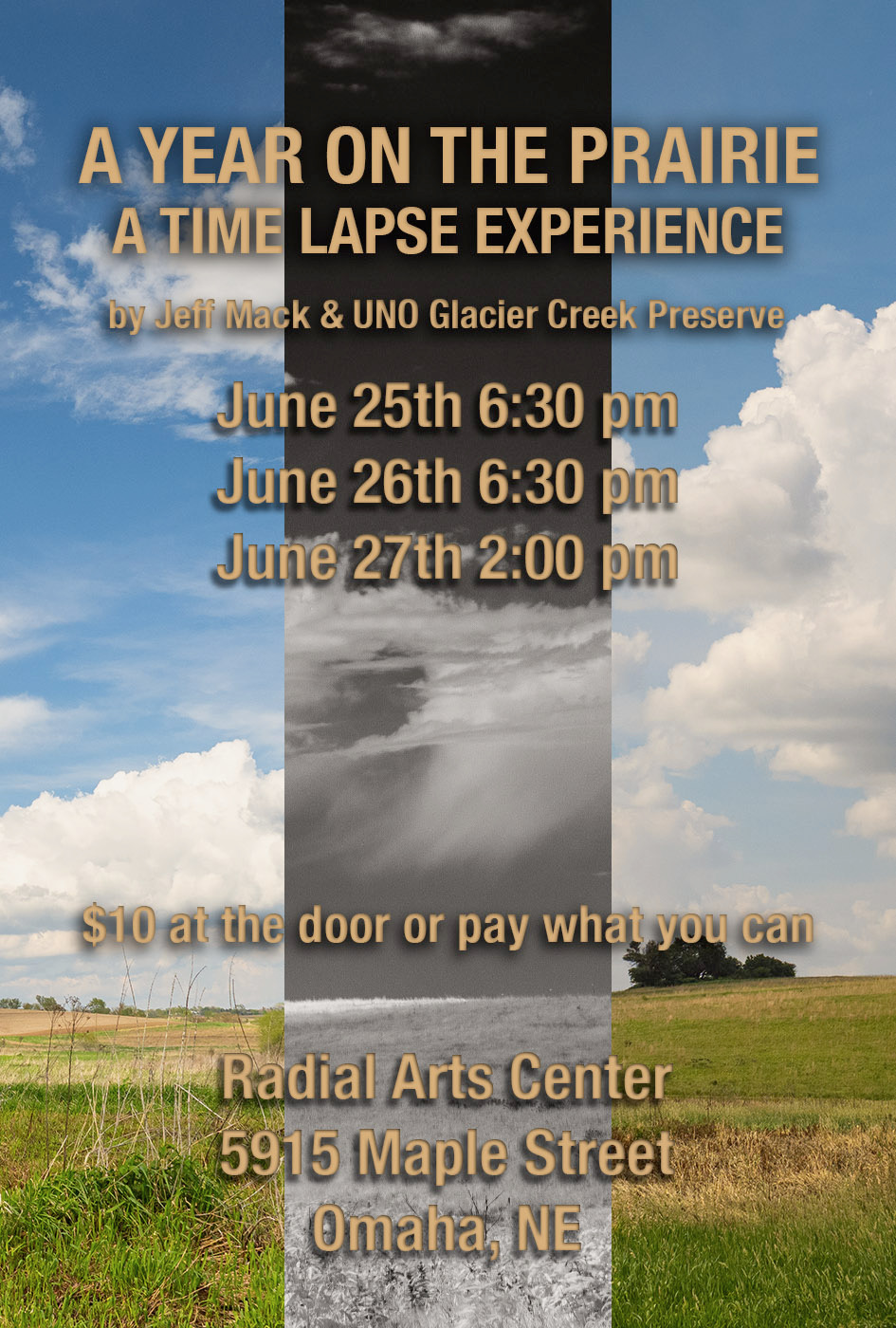 Event announcement with time, date and location.