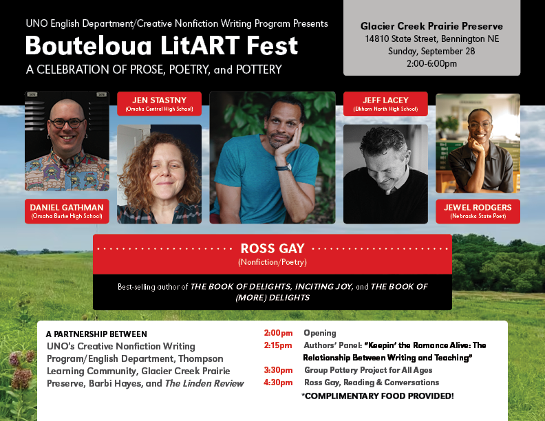Images and schedule of the authors speaking at the event on September 28, 2025,