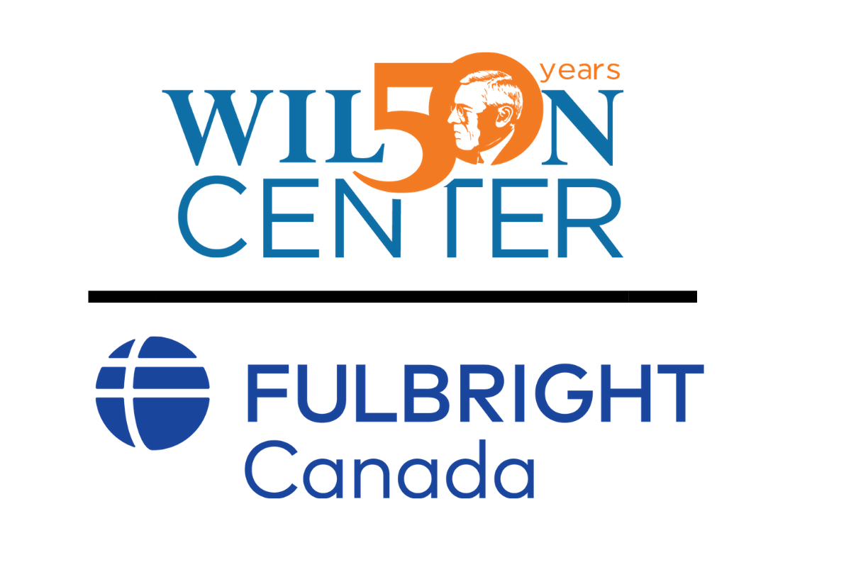 Graphic of logos for the Wilson Center and Fulbright Canada