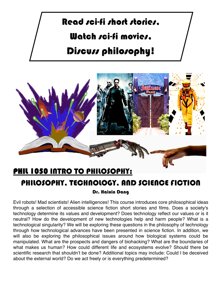 Flier for PHIL 1050