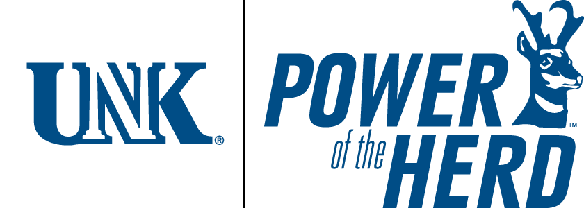 University of Nebraska Kearney Logo in Blue - Power of the Herd