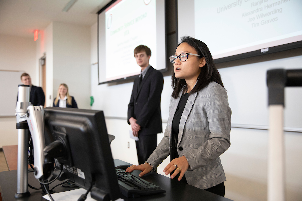 Beta Alpha Psi meets in Mammel Hall.