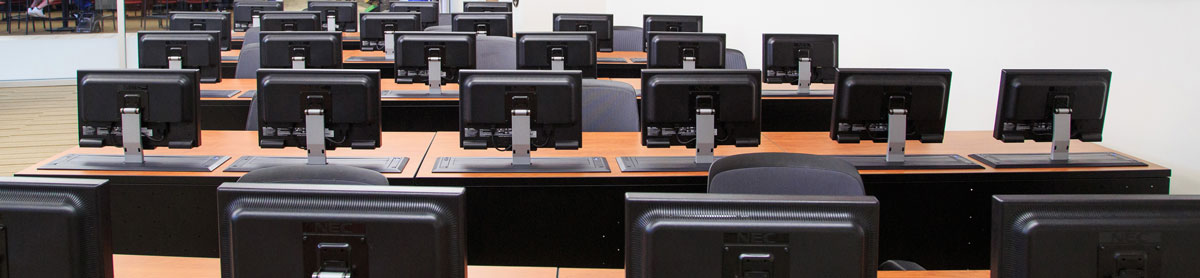computers in a lab