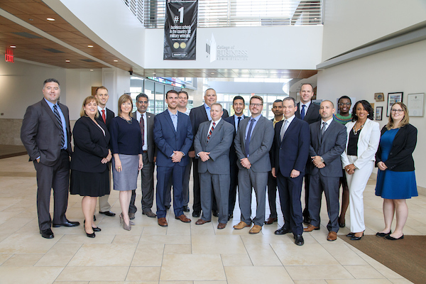 emba class in mammel hall