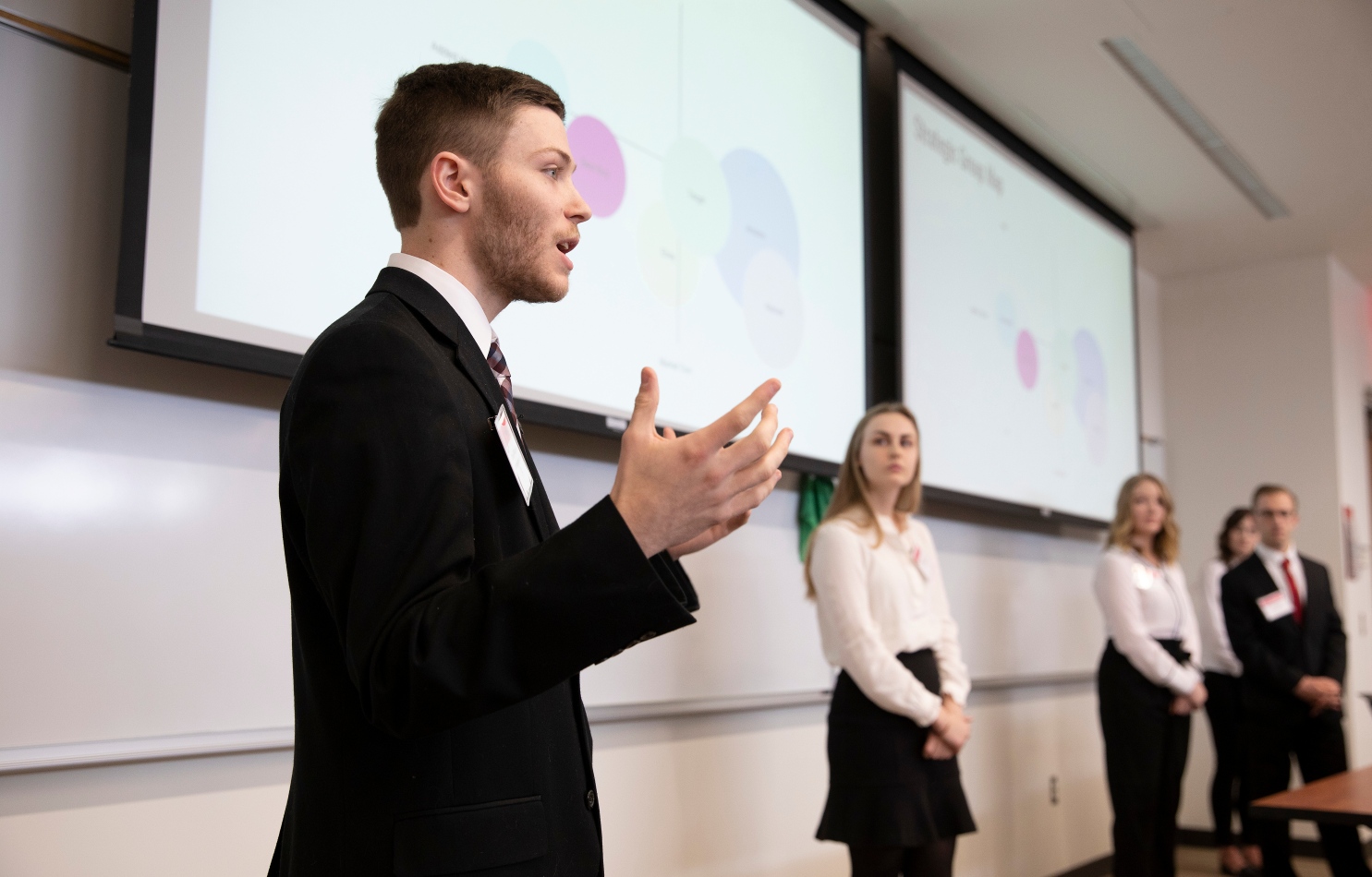students in mammel hall class