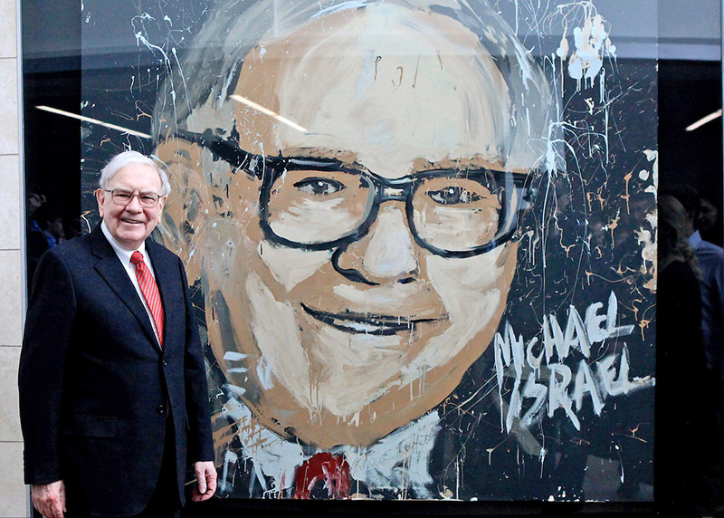 warren buffett painting