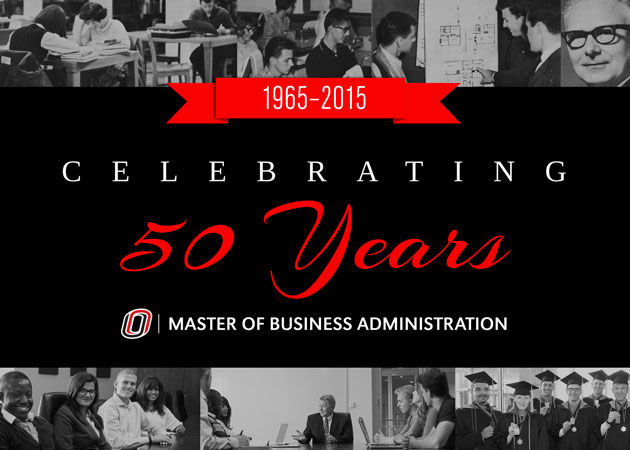 MBA 50th Anniversary Celebration College of Business