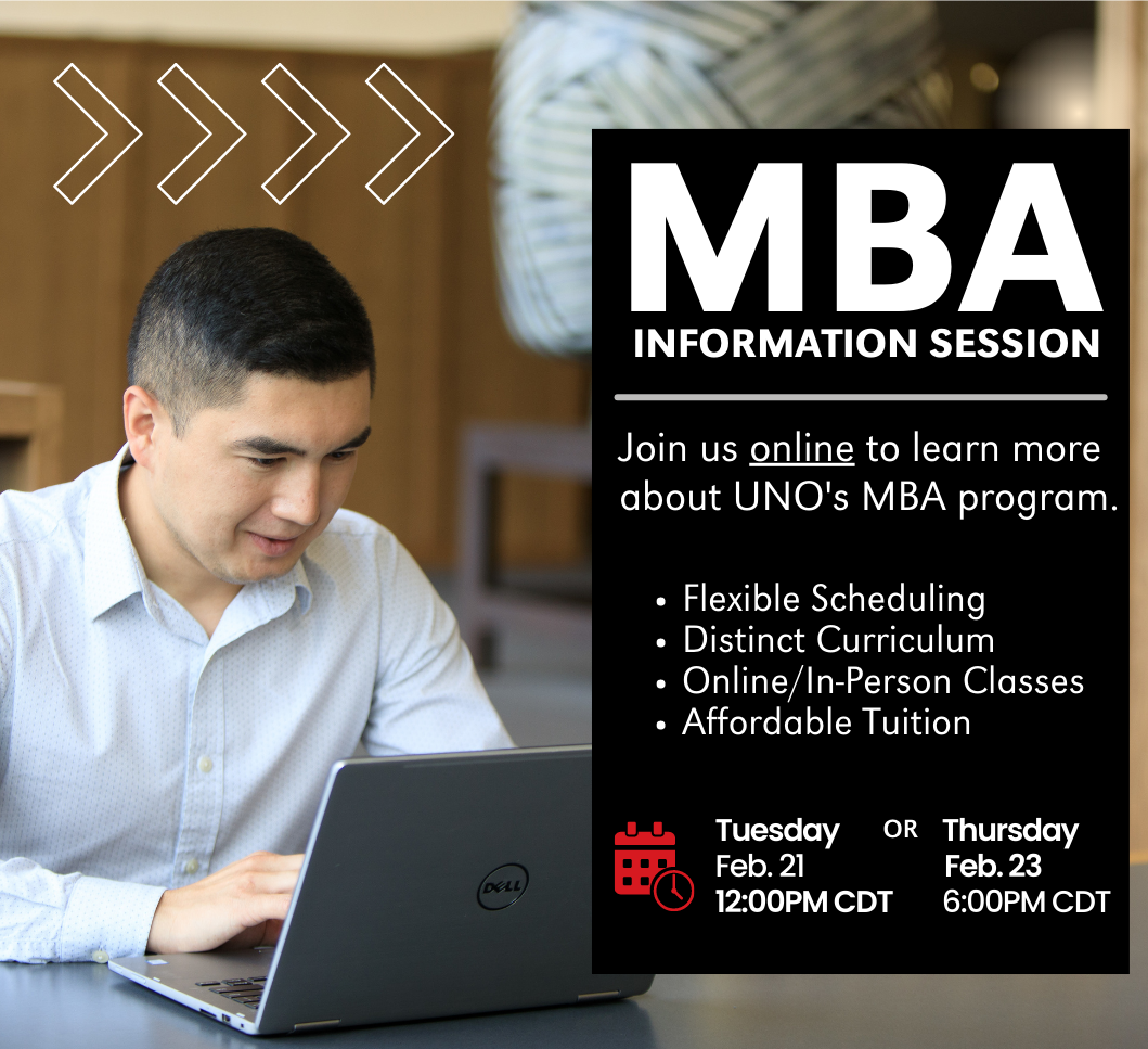 UNO MBA Online Information Session February 2023