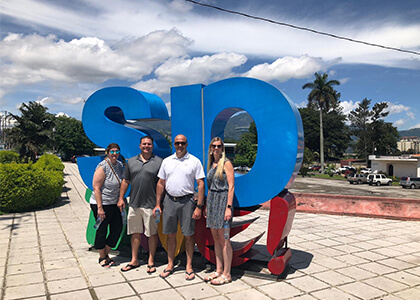 EMBA team in Costa Rica.