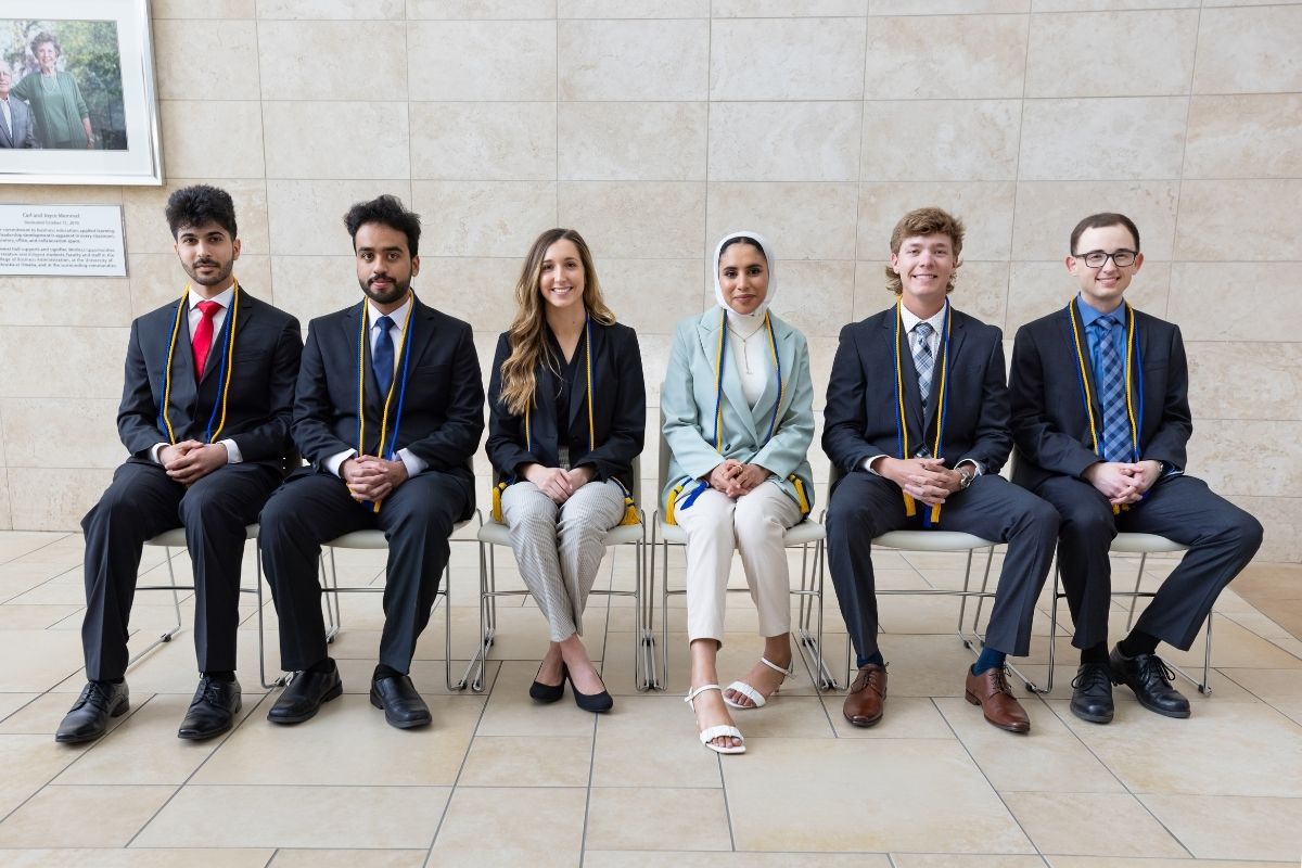 An image of students sitting together