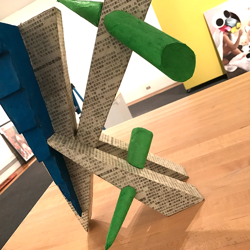 Image of student art sculpture
