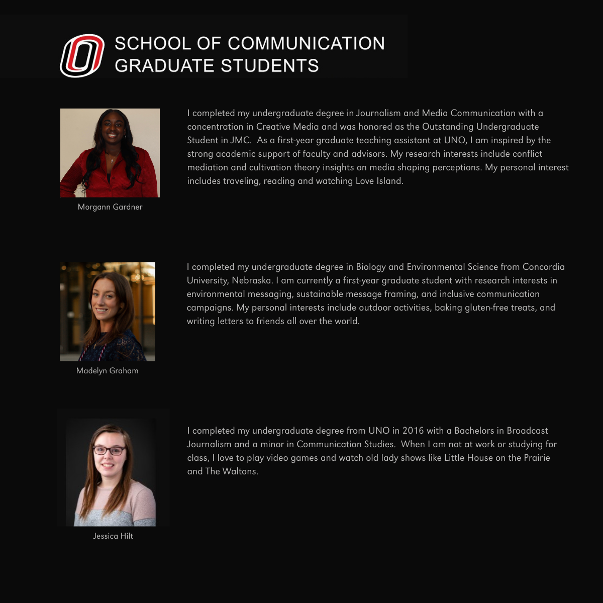 Current Graduate Students