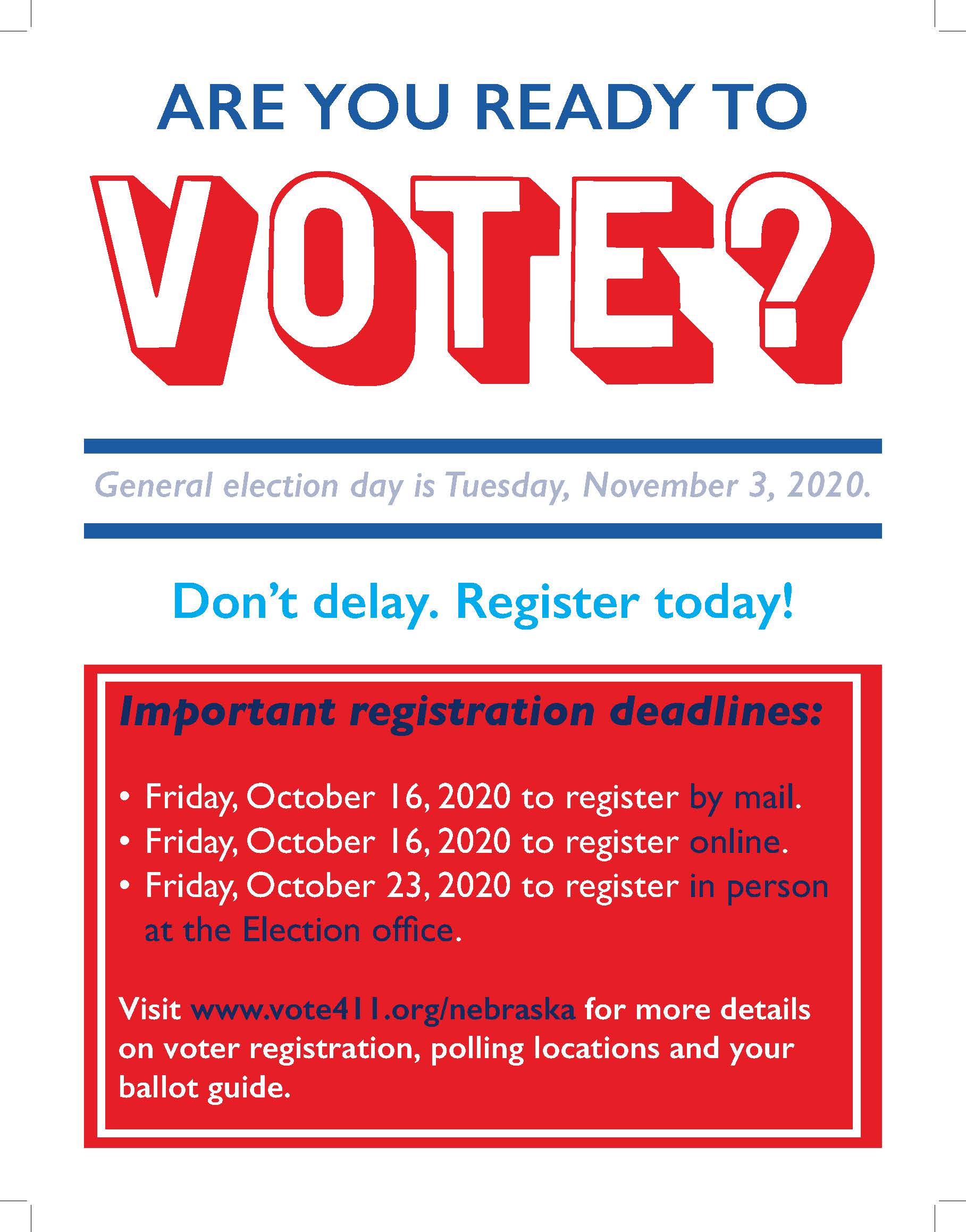 Election 2020 Information School of Communication University of