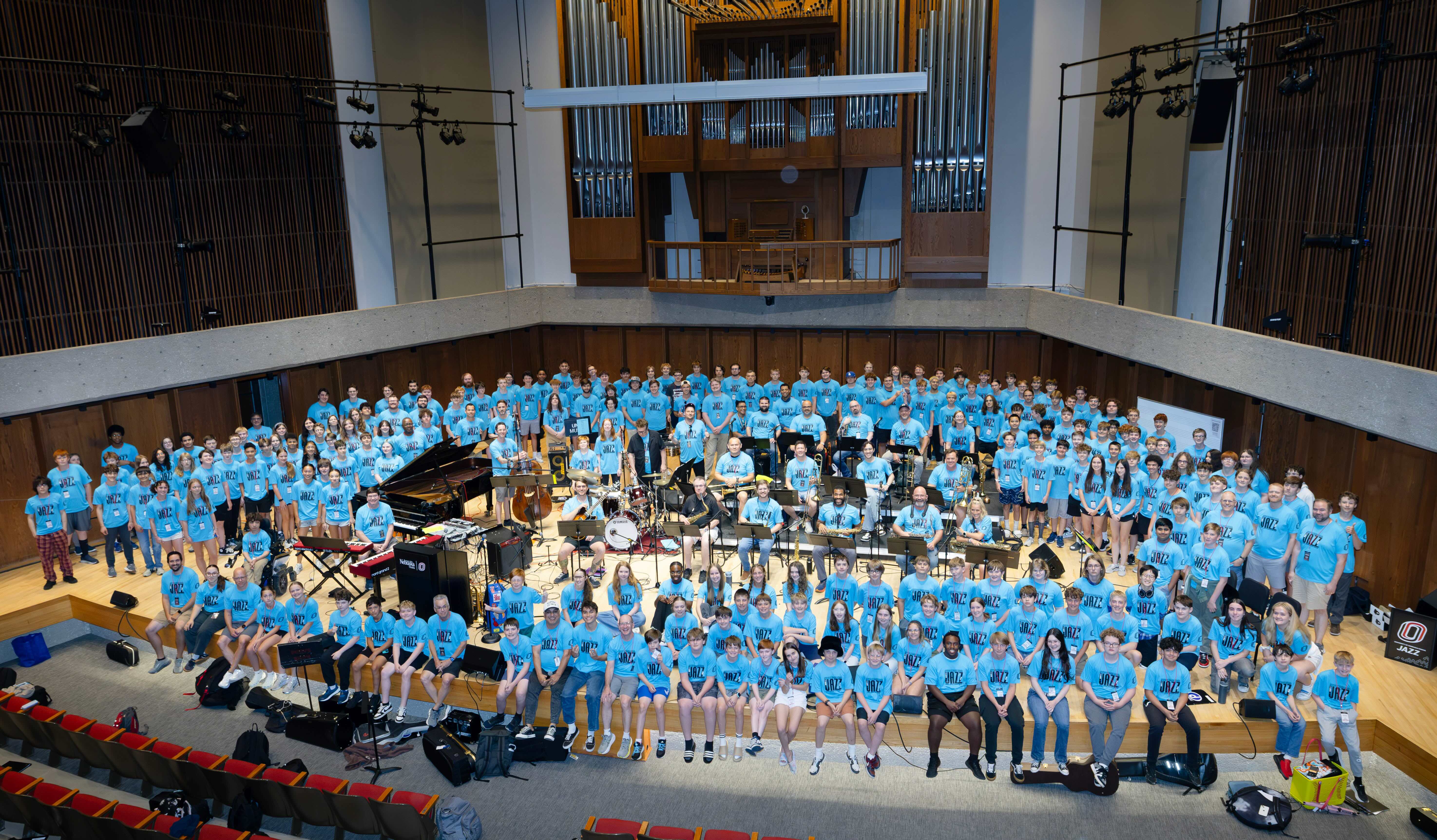 Group Picture of Jazz Camp 2026